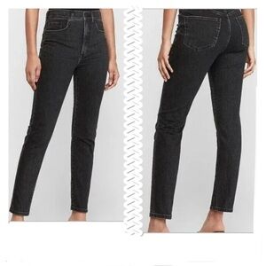 Express Slim Ankle Super High Rise Jeans Size 8R 
Original Black Wash